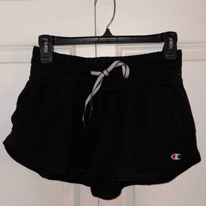 Champion Black Sweat Shorts